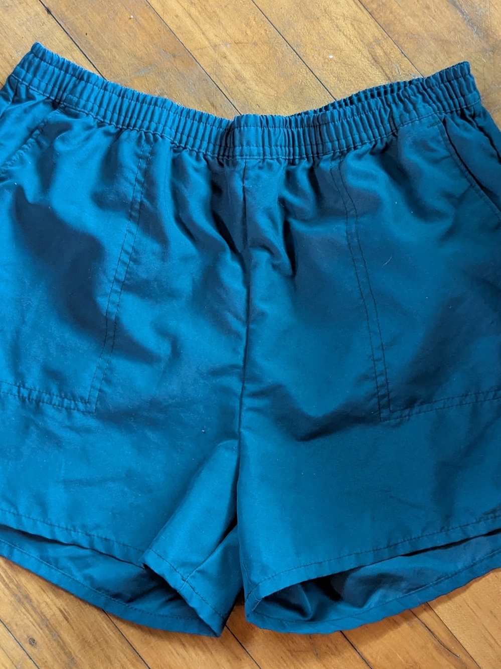 Girl's Elastic Waist Shorts - Teal